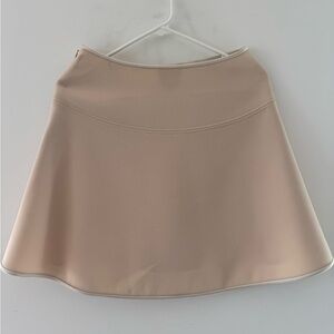 Wilfred Tan A-Line Mini Skirt for Work